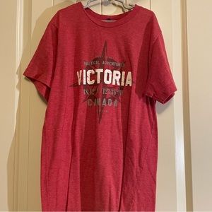 Red Canada logo shirt bought in Canada men’s small